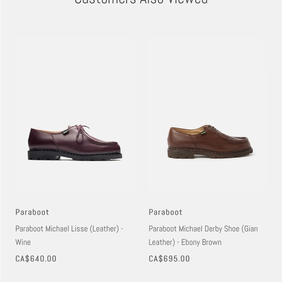 Paraboot Veritable Moccasin Cousu Main - Picture 10 of 11